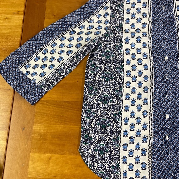 Boden wide sleeved relaxed Georgette blouse size 6 - Picture 6 of 11